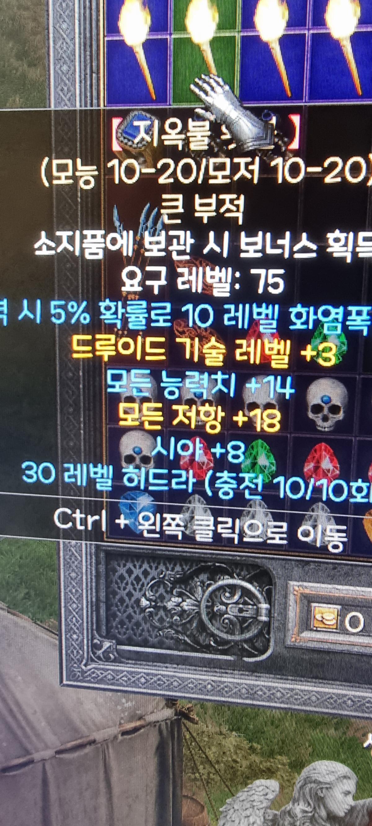 소서 햇불 구해요 다른 햇불과 교환하실분 - 4