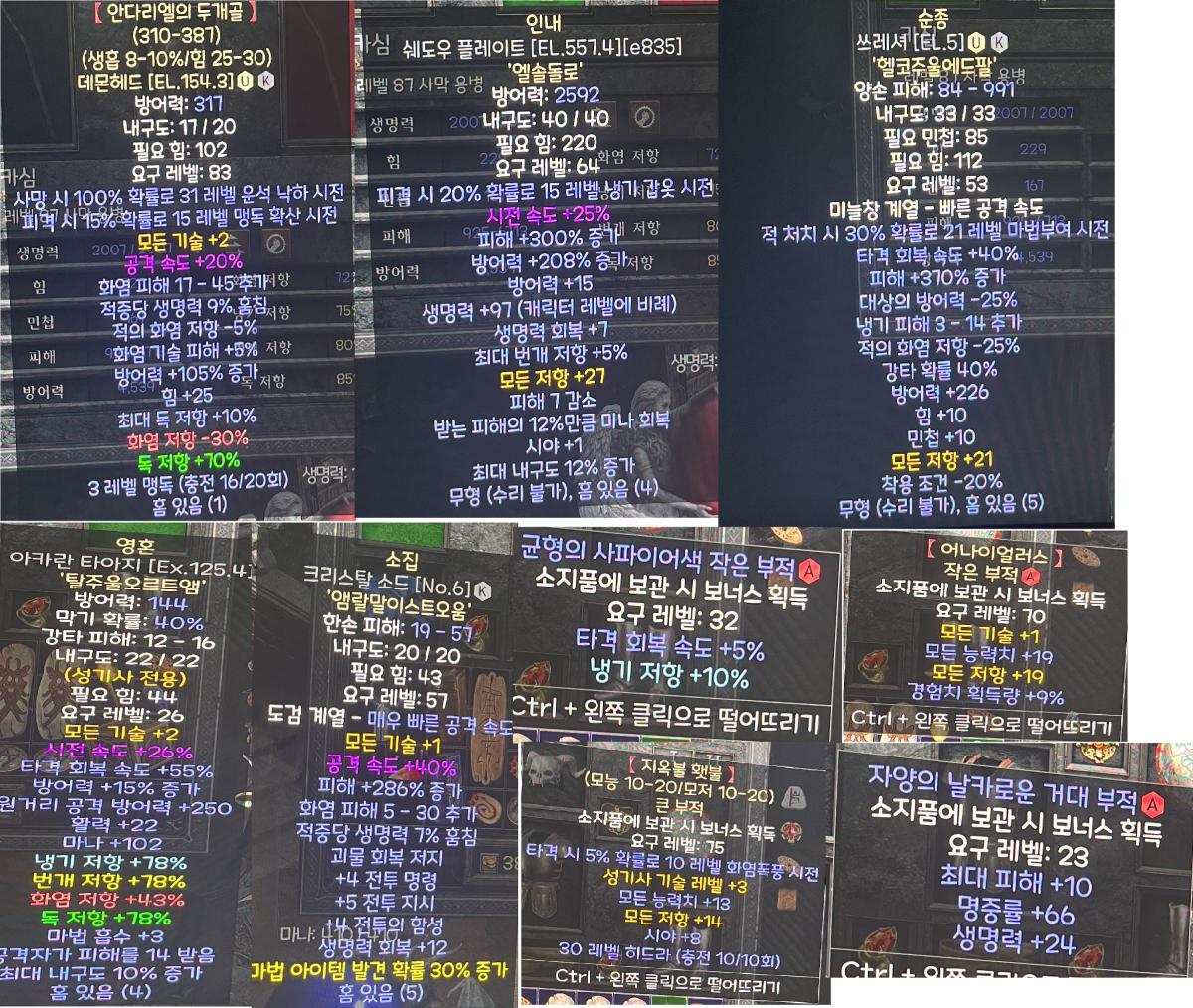 레더 용드림 산책딘 풀셋 팝니다 (용병포함입니다) - 1