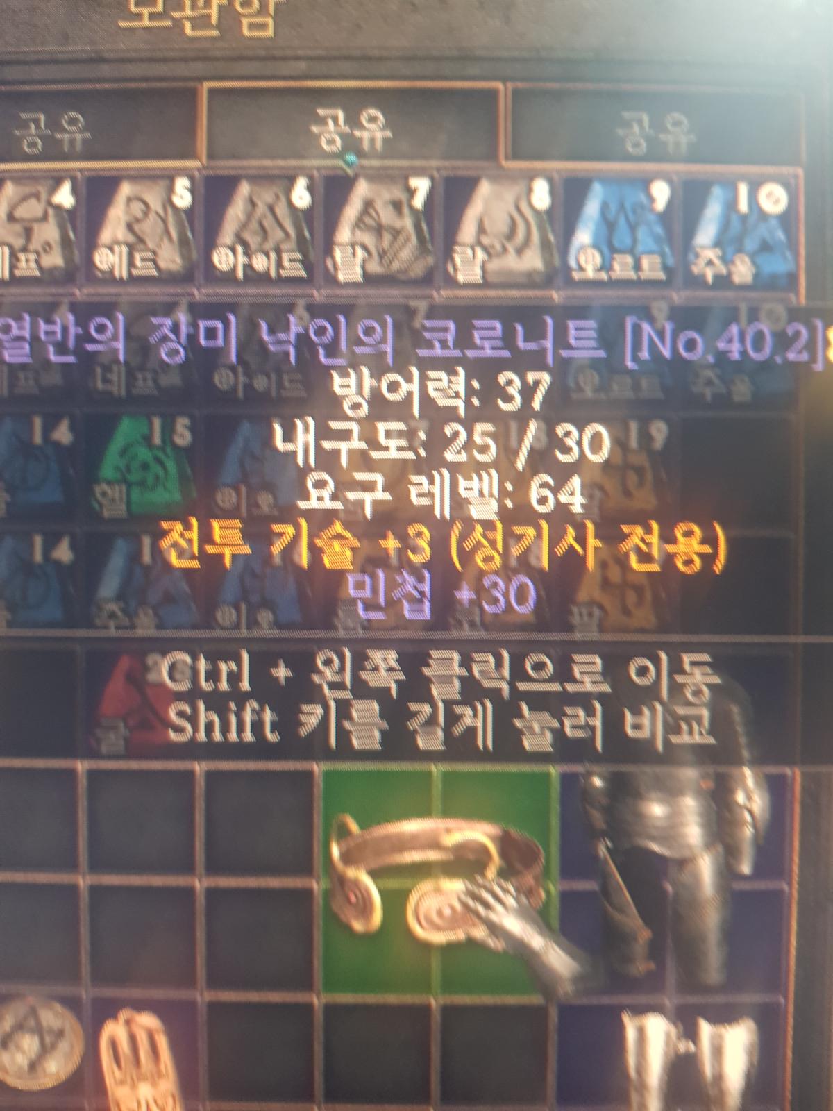 팔라전용 써클릿 시세 감정부탁드려요 - 1