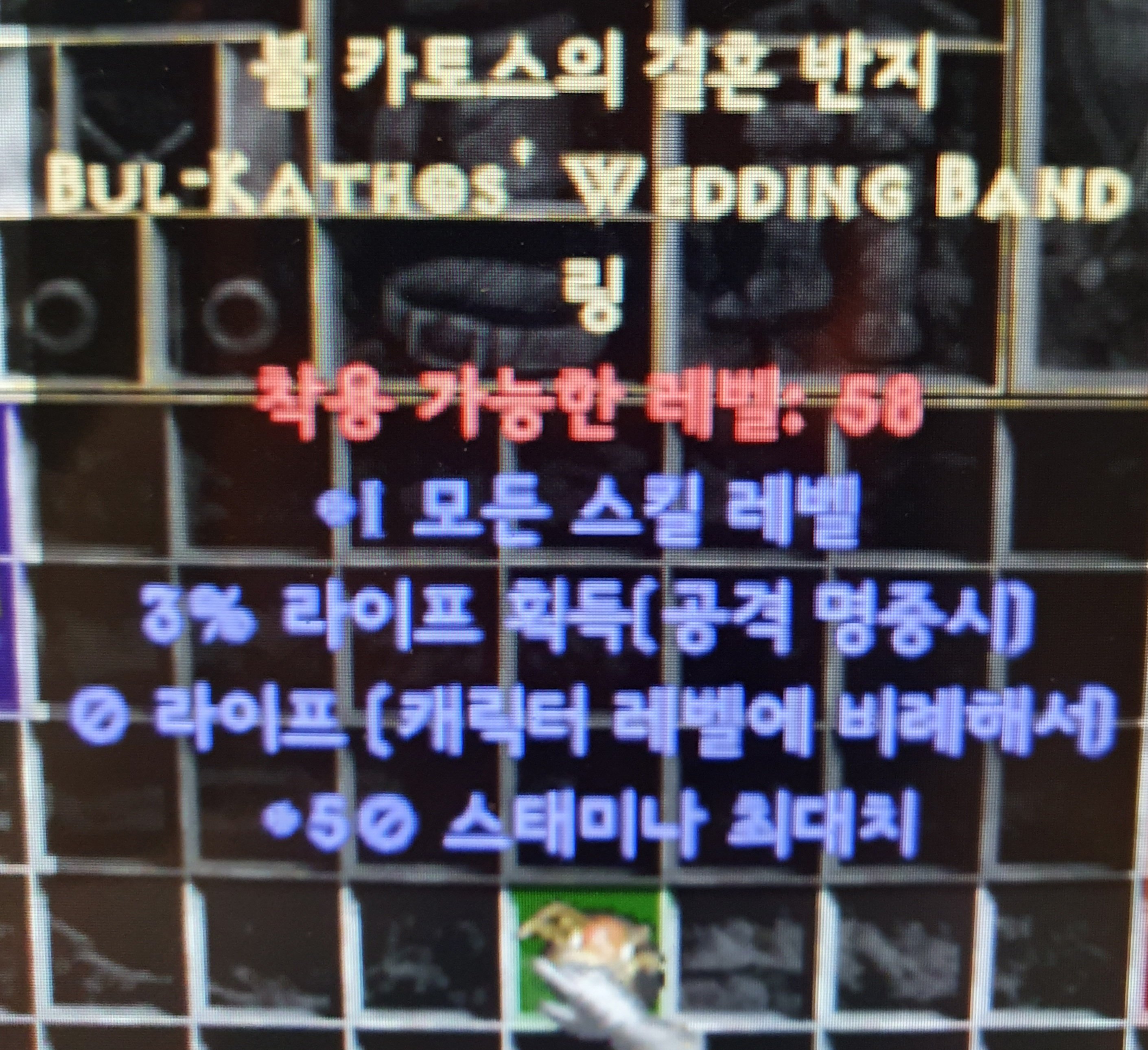 5/-4라주얼 3피흡불카링 라팅스킬35피참 팝니다~! - 2